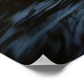 *~* Man Sun Fishing Stream Nature AP49 Poster (Ecke)