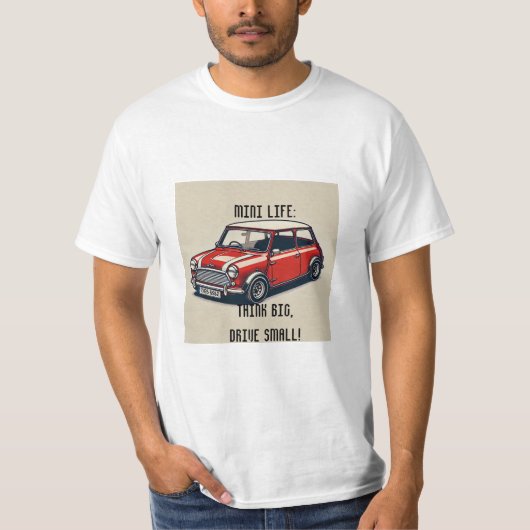 Man T-Schirt Mini Cooper T-Shirt (Vorderseite)