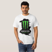Man T - Shirt Monster Energy Motocross Racing Race (Vorne ganz)