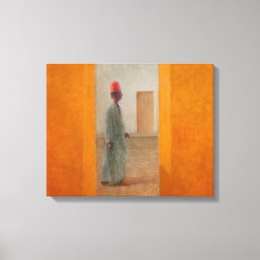 Man Tangier Street 2012 Leinwanddruck (Vorderseite)