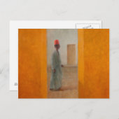 Man Tangier Street 2012 Postkarte (Vorne/Hinten)