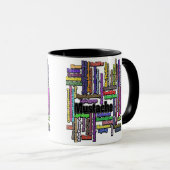 Man Tasse Funny Text Mustache Mustache Raupe (VorderseiteRechts)