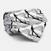 Man überquert eine Straße Krawatte (Gerollt)