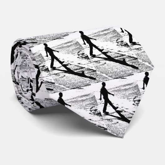 Man überquert eine Straße Krawatte (Gerollt)