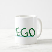 Man und Ego Coffee Tasse (VorderseiteRechts)