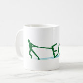 Man und Ego Coffee Tasse (Vorderseite Links)