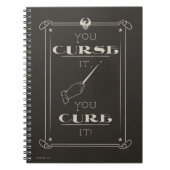 Man verflucht es, man heilt es notizblock (Vorderseite)