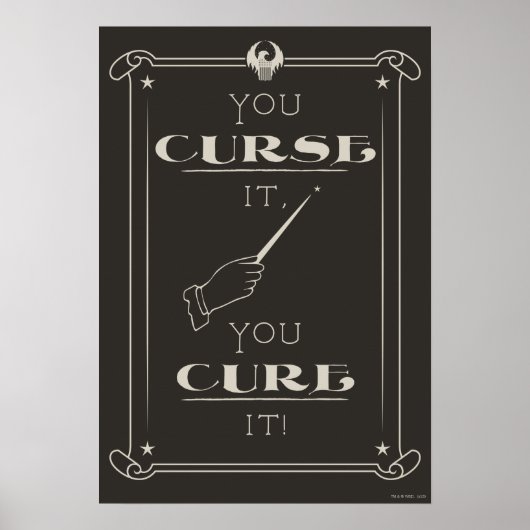 Man verflucht es, man heilt es poster (Vorne)