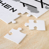 Man versucht, Bridge bei einer Hochzeit vorzuschla Puzzle (Seite)