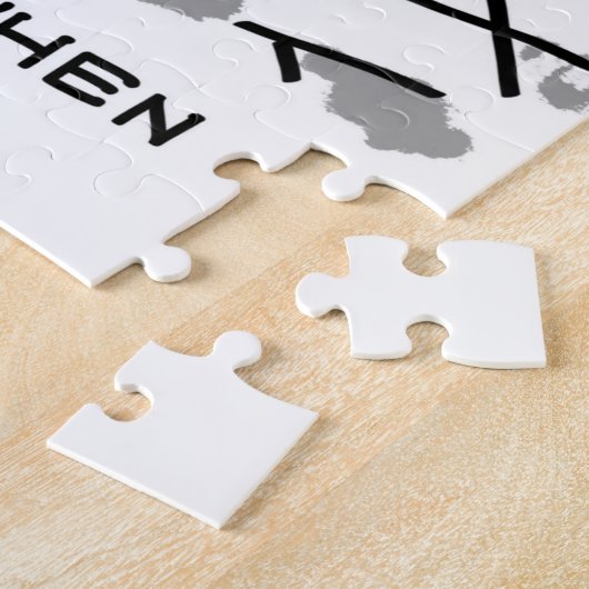 Man versucht, Bridge bei einer Hochzeit vorzuschla Puzzle (Seite)