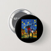 Man Video Game Graphic Gamer Meme Gaming Button (Vorne & Hinten)