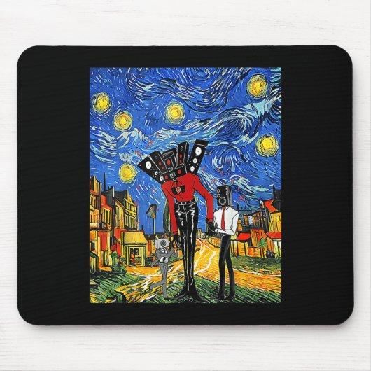 Man Video Game Graphic Gamer Meme Gaming Mousepad (Vorne)