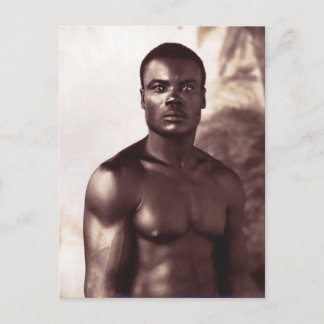 Man Vintag Male Foto Martinique Postcard Postkarte