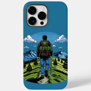 Man wandert einen Weg wie die A.T. Case-Mate iPhone 14 Pro Max Hülle