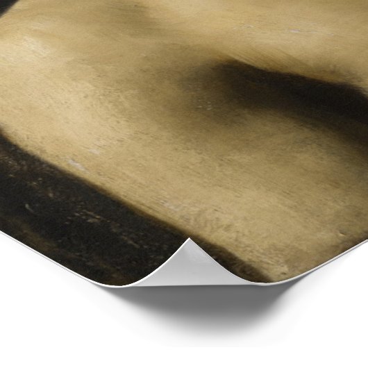 Man Wearing Laurels Poster (Ecke)