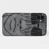 Man with glasses portrait drawing Case-Mate iPhone hülle (Rückseite (Horizontal))
