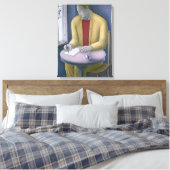 Man Writing 2004 Leinwanddruck (Insitu (Schlafzimmer))