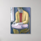 Man Writing 2004 Leinwanddruck (Vorderseite)