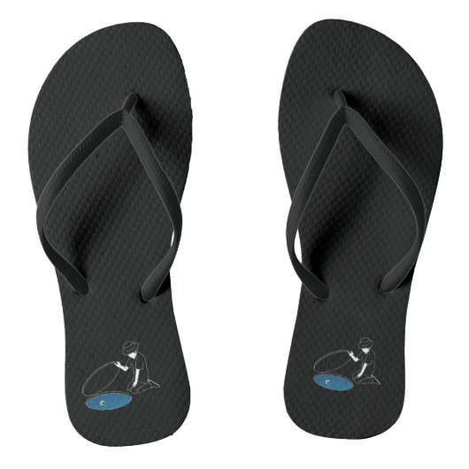 Man Zazzle |_Growshop Badesandalen (Fußbett)