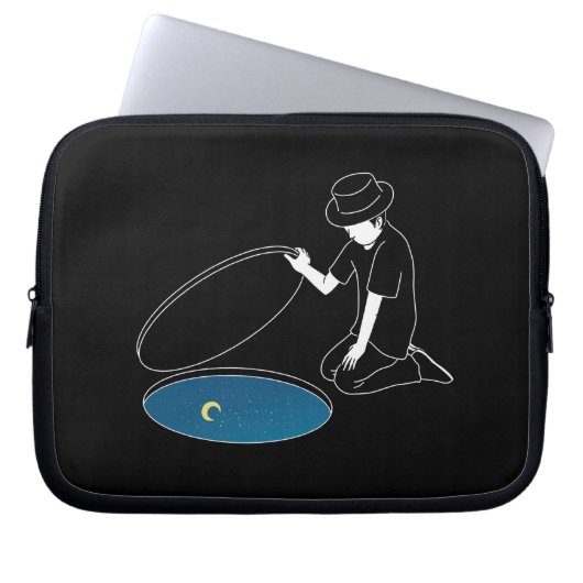 Man Zazzle |_Growshop Laptopschutzhülle (Vorderseite)