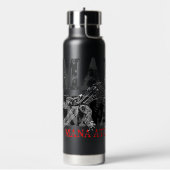 Mana Atua - göttliche Power - dunkel Trinkflasche (Links)