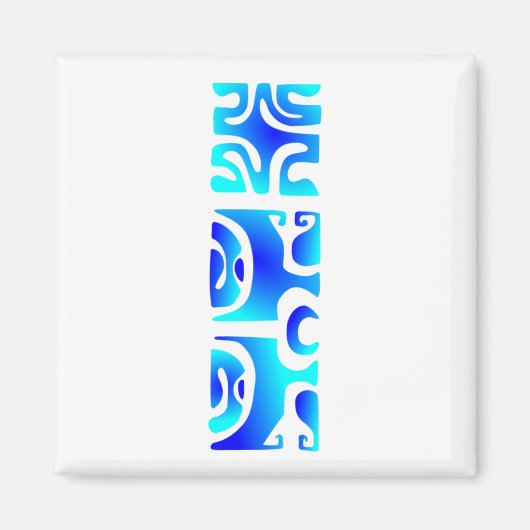 MANA - Blauer Lagon Magnet (Vorne)