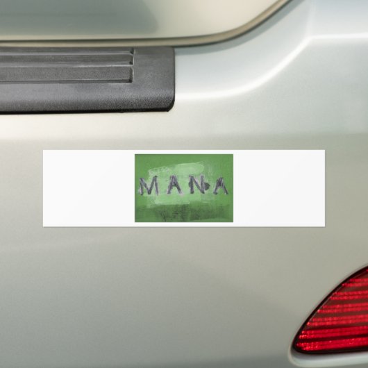 Mana (Grün) Autoaufkleber (Auf Auto)