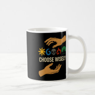 Mana Symbole sammeln Magie - Wähle Weises Blau  Kaffeetasse