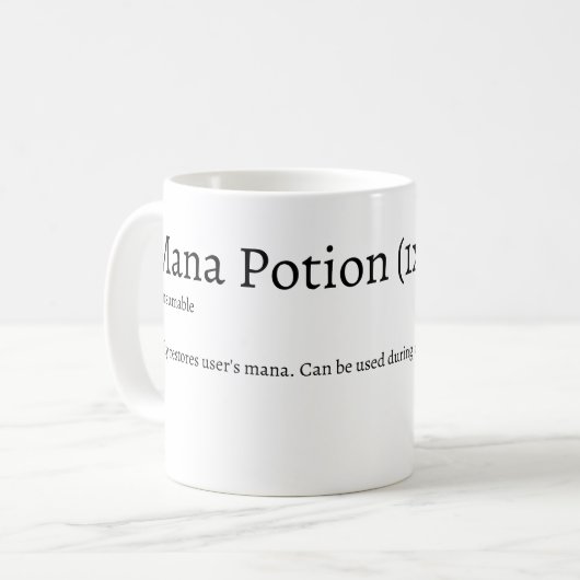 Mana Ttion Tasse (Vorderseite Links)