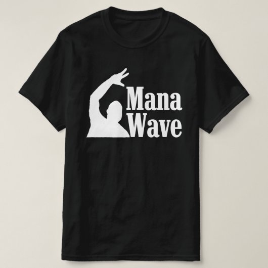 Mana Wave New Zealand Greeting T-Shirt (Design vorne)