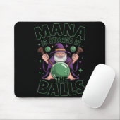 Mana wird im RPG-Humor-Fantasy-Zauberer gespeicher Mousepad (Mit Mouse)
