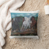 Manada de Caballos Kissen (Decke)