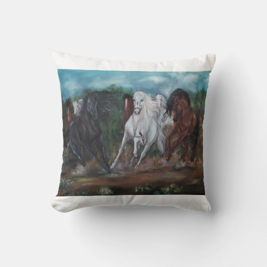 Manada de Caballos Kissen (Vorderseite)