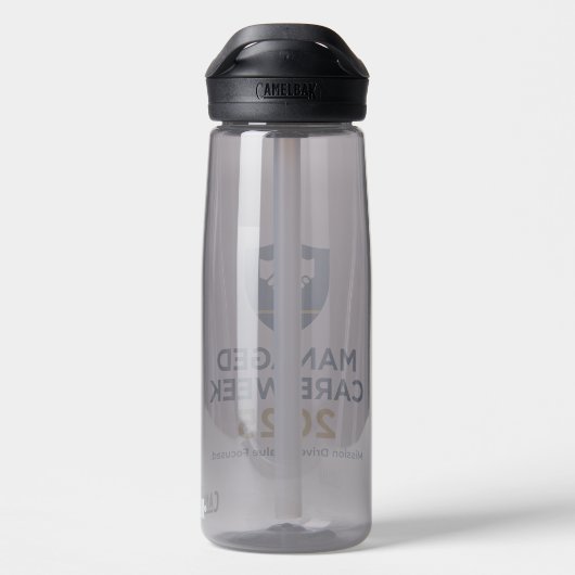 Managed Care Week 2025 - Camelbak Eddy Bottle Trinkflasche (Rückseite)