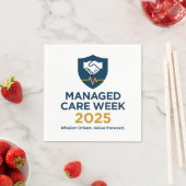 Managed Care Week 2025 - Cocktail Servietten (Beispiel)