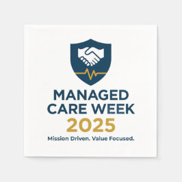 Managed Care Week 2025 - Cocktail Servietten