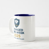Managed Care Week 2025 - Kaffeetasse (Vorderseite Links)