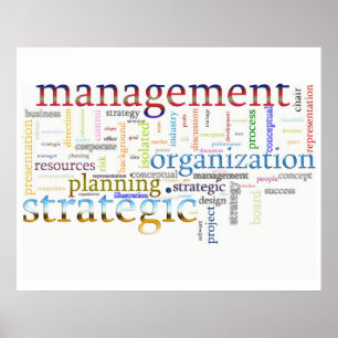 management strategic Related Text Poster