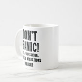 Manager Bankgeschäfte Kaffeetasse (Vorderseite Links)