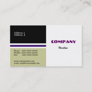 Manager Business Card Visitenkarte