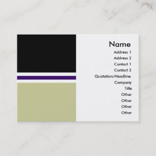 Manager Business Card Visitenkarte