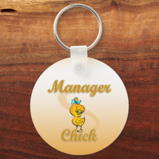 Manager Chick Schlüsselanhänger (Vorderseite)