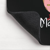 Manager-Elf-Quarantäne-Weihnachten-Lustiger-Donut- Mousepad (Ecke)
