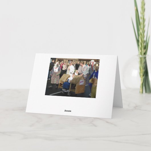 Manager Feiertagskarte (Rückseite)