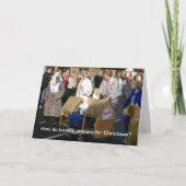 Manager Feiertagskarte (Vorderseite)