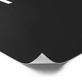 Manager, Geschenk für Manager, ein wahrlich großar Poster (Ecke)