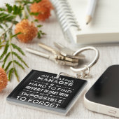 Manager, Geschenk für Manager, ein wahrlich großar Schlüsselanhänger (Vorderseite rechts)