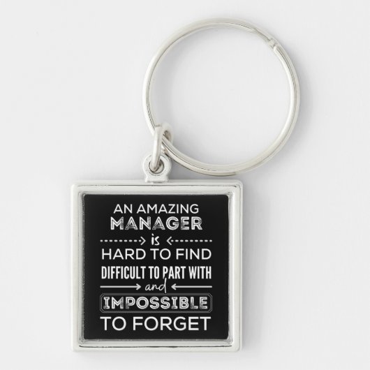 Manager, Geschenk für Manager, ein wahrlich großar Schlüsselanhänger (Vorne)