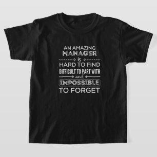 Manager, Geschenk für Manager, ein wahrlich großar T-Shirt