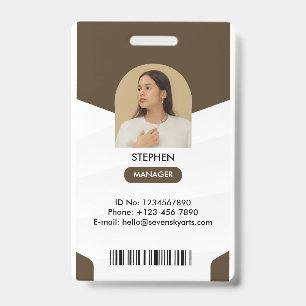 Manager-ID-Karte Ausweis